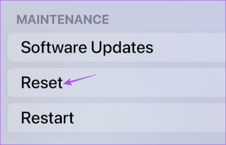 reset-system-apple-tv-4k-settings-1-1 أفضل 6 إصلاحات لعدم عمل تطبيق Apple TV Remote على iPhone