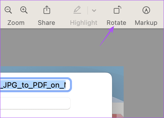 rotate-image-preview-mac كيفية تحويل ملفات JPG إلى PDF على نظام Mac
