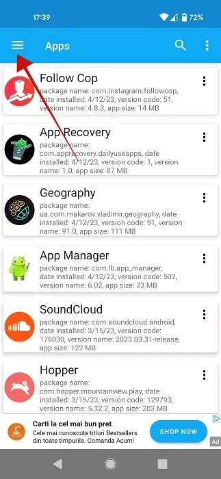 see-recently-deleted-apps-android-manager-app-menu.jpg كيفية عرض التطبيقات المحذوفة مؤخرًا على الهاتف المحمول