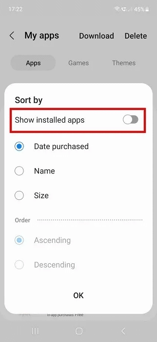see-recently-deleted-apps-android-samsung-show-installed-apps.jpeg كيفية عرض التطبيقات المحذوفة مؤخرًا على الهاتف المحمول