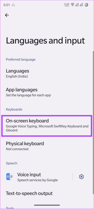 tap-on-screen-keyboards-to-change-keyboard-on-Android-2 4 طرق لتغيير لوحة المفاتيح على Android