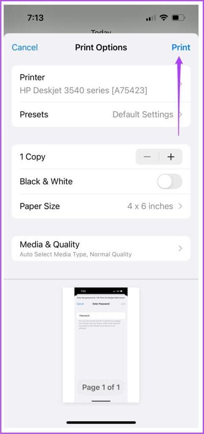 tap-print-wifi-483x1024-1 أفضل 7 إصلاحات لعدم ظهور الطابعة على iPhone