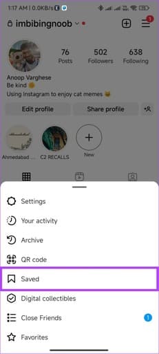 tap-saved-461x1024-1 كيفية استخدام مجموعة مشتركة على Instagram