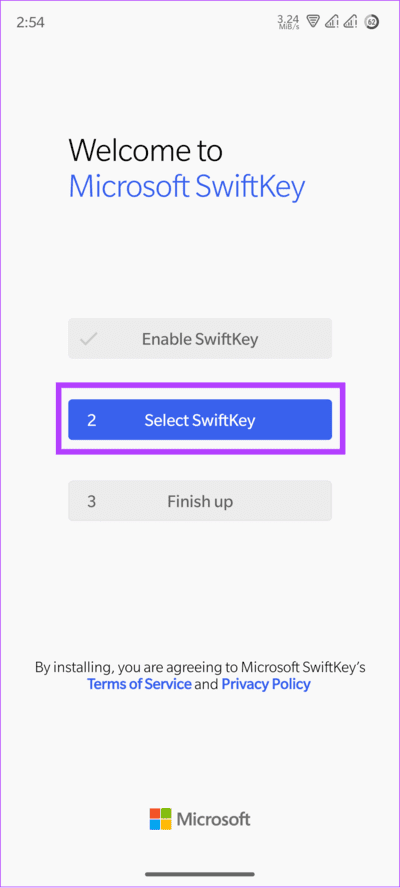 tap-select-swiftkey-1 4 طرق لتغيير لوحة المفاتيح على Android