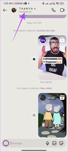 tap-the-profile-name-461x1024-1 كيفية استخدام مجموعة مشتركة على Instagram