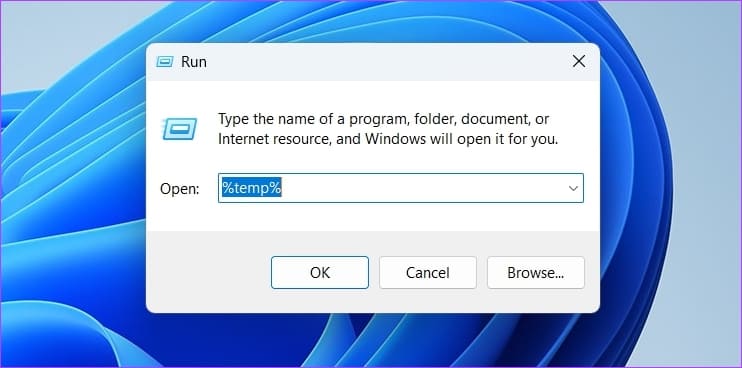temp-1 7 طرق سريعة لإصلاح خطأ "تأكد من أن المجلد المؤقت temp الخاص بك صالح" على Windows 11
