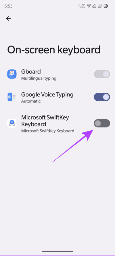 toggle-on-the-keyboard-you-want-to-switch-1-461x1024-1 4 طرق لتغيير لوحة المفاتيح على Android
