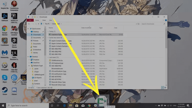 001-pin-documents-to-the-taskbar-3506905-058aba4de5734411a769262e289780b1 كيفية تثبيت المستندات على شريط المهام وإزالة الفوضى عن سطح المكتب