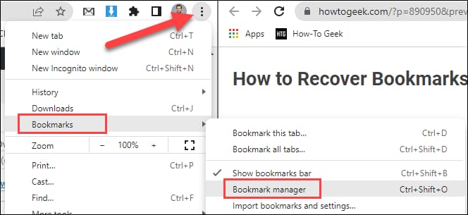 2023-05-08_13-44-08 كيفية استرداد الإشارات المرجعية المحذوفة في Chrome و Firefox