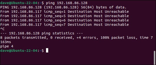 4-3 كيفية تعيين عنوان IP ثابت في Ubuntu