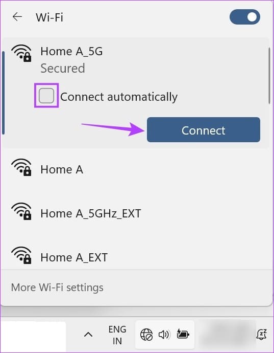 4 طرق سهلة للاتصال بشبكة Wi-Fi على Windows 11 - %categories