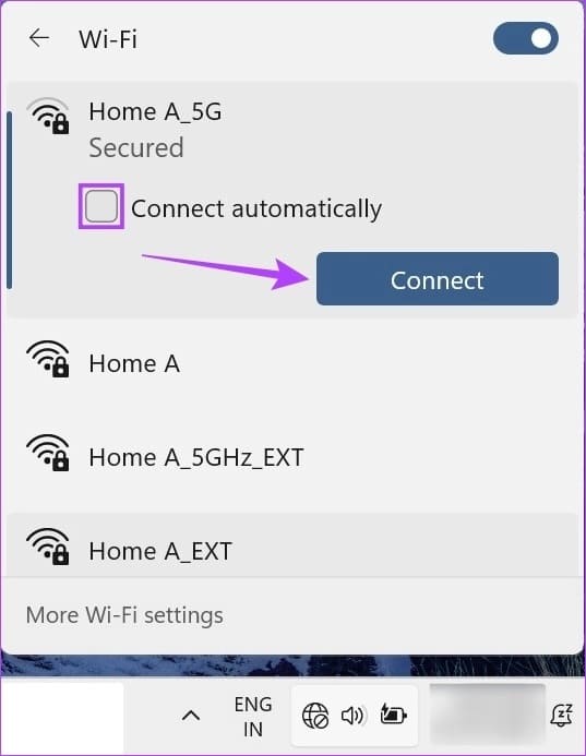 4 طرق سهلة للاتصال بشبكة Wi-Fi على Windows 11 - %categories