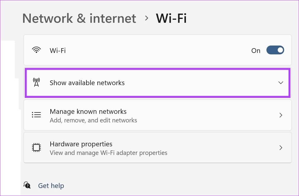 4 طرق سهلة للاتصال بشبكة Wi-Fi على Windows 11 - %categories