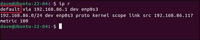 5-3 كيفية تعيين عنوان IP ثابت في Ubuntu