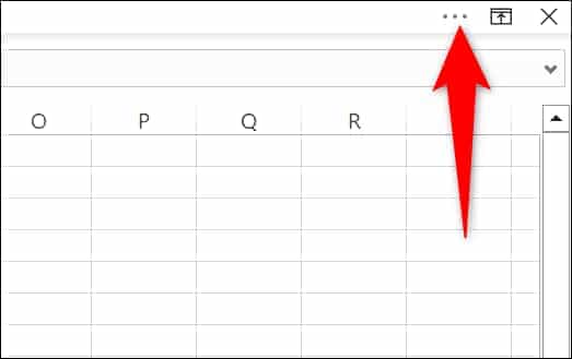 5-excel-three-dot-menu كيفية إظهار الشريط في Microsoft Excel و Word و Outlook