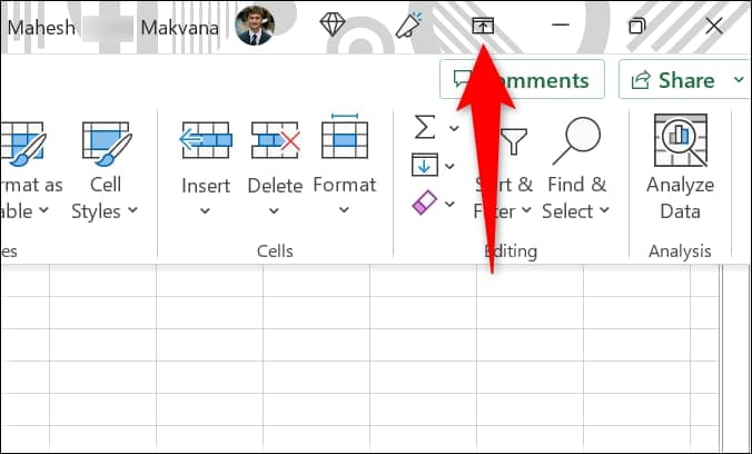 6-excel-ribbon-option كيفية إظهار الشريط في Microsoft Excel و Word و Outlook