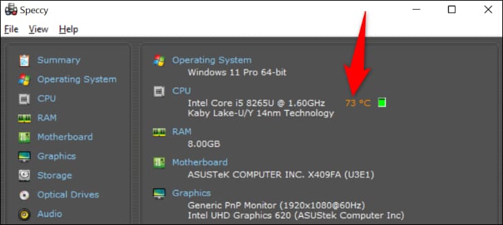 كيفية التحقق من درجة حرارة وحدة المعالجة المركزية على Windows 11 - %categories