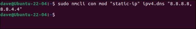 7-3 كيفية تعيين عنوان IP ثابت في Ubuntu