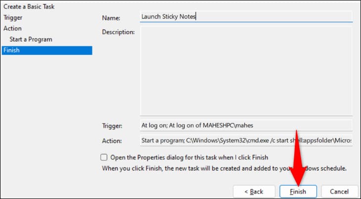 كيفية فتح Sticky Notes عند بدء التشغيل في Windows 11 - %categories