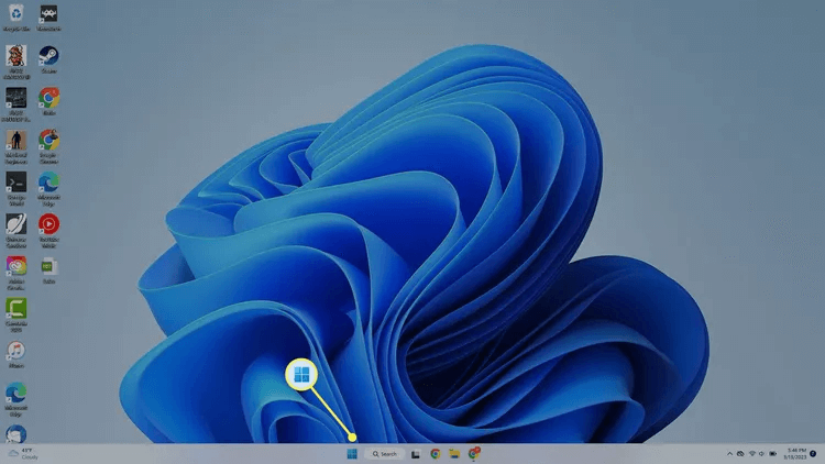 A1-ShutDownWindows11-annotated-c998c00d1ce8496ea2bc37ecc709d674 8 طرق لإيقاف تشغيل Windows 11