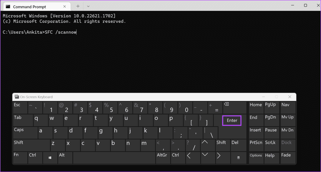 Backspace-or-Enter-Key-Not-Working-on-Windows-11-23-1024x550-1 كيفية إصلاح عدم عمل مفتاح Enter أو Backspace على Windows 11