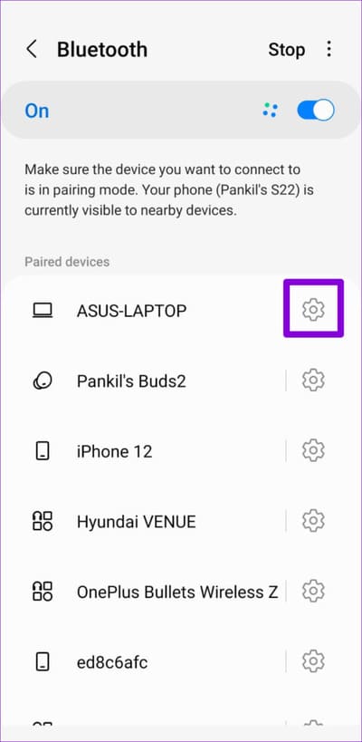 Bluetooth-Devices-on-Android-500x1024-1 أفضل 8 طرق لإصلاح عدم العثور على أجهزة Bluetooth المجاورة على Android