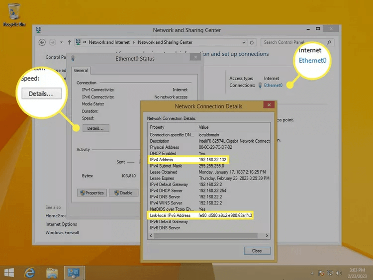 C4-FindYourIPAddressinWindows-annotated-8ba9b4d532874a0bb84138fd5af46fcd كيفية البحث عن عنوان IP في Windows
