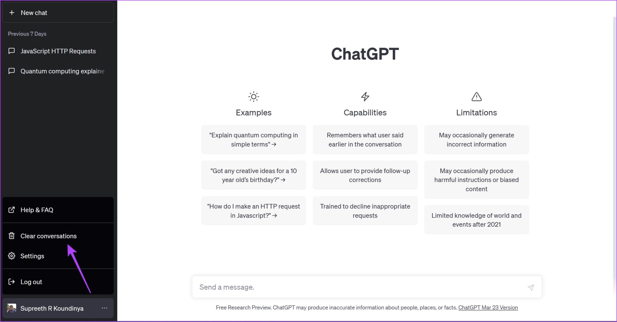 كيفية عرض وحذف سجل محفوظات ChatGPT - %categories
