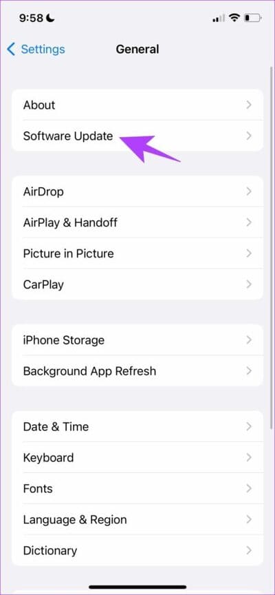 Click-on-Software-Update-3-474x1024-1 كيفية إصلاح "قد لا يتم دعم هذا الملحق" على iPhone
