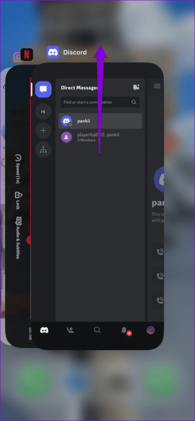 Close-Discord-on-iPhone-1 أفضل 7 طرق لإصلاح عدم عمل بحث Discord على Android و iPhone