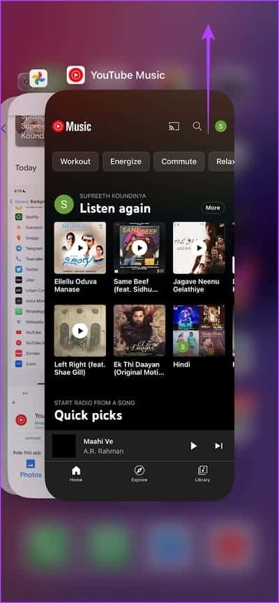 Close-YouTube-Music 10 طرق لإصلاح عدم عمل تطبيق YouTube Music في الخلفية