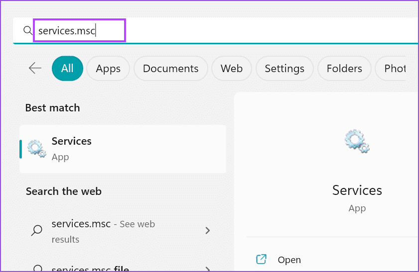 Configure-Bluetooth-Service أفضل 8 طرق لإصلاح عدم عمل المشاركة القريبة Nearby Sharing على Windows 11