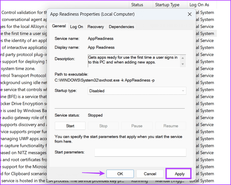 Configure-Services-Related-to-File-Explorer-4 أفضل 7 طرق لإصلاح عدم عمل Explorer.exe عند بدء التشغيل على Windows 11