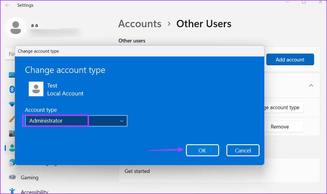 Create-New-User-Account-5 أفضل 7 طرق لإصلاح عدم عمل Explorer.exe عند بدء التشغيل على Windows 11