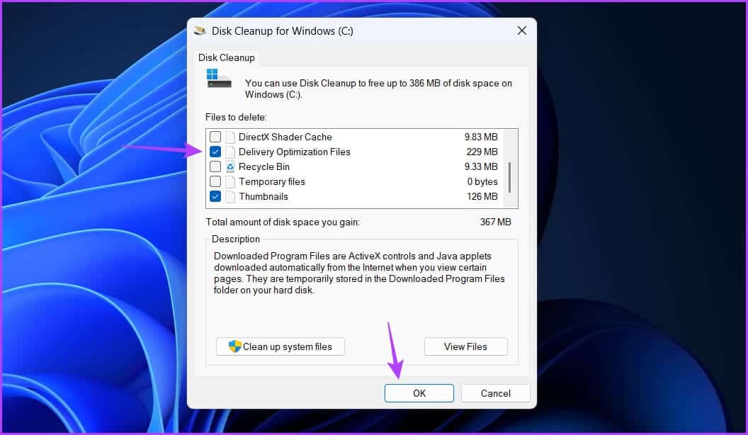 Delivery-Optimization-Files-box-2 4 طرق سريعة لتعطيل تحسين التسليم في Windows 11