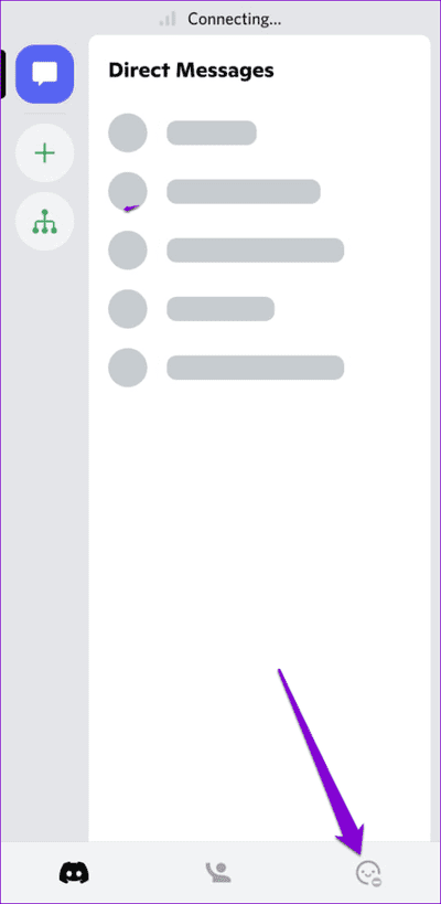 Discord-Profile-Tab-1-500x1024-1 أفضل 7 طرق لإصلاح عدم عمل بحث Discord على Android و iPhone