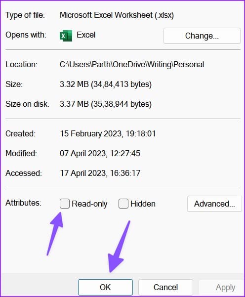 Excel-not-saving-changes-on-Windows-5 أفضل 11 طريقة لإصلاح عدم حفظ Microsoft Excel التغييرات على Windows