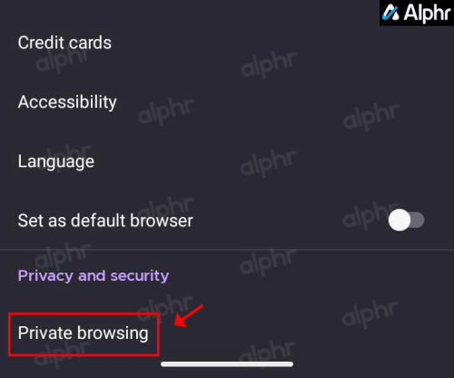 Firefox-incognito-cannot-take-screenshots-003-e1685187262838 لا يمكن التقاط لقطة شاشة بسبب سياسة الأمان - جرب هذه الإصلاحات