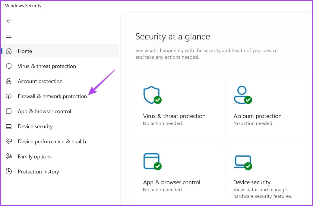 Firewall-network-protection-1 أفضل 6 طرق لإصلاح خطأ "عذرًا ، هناك مشكلة في خوادم OneDrive " على Windows 11
