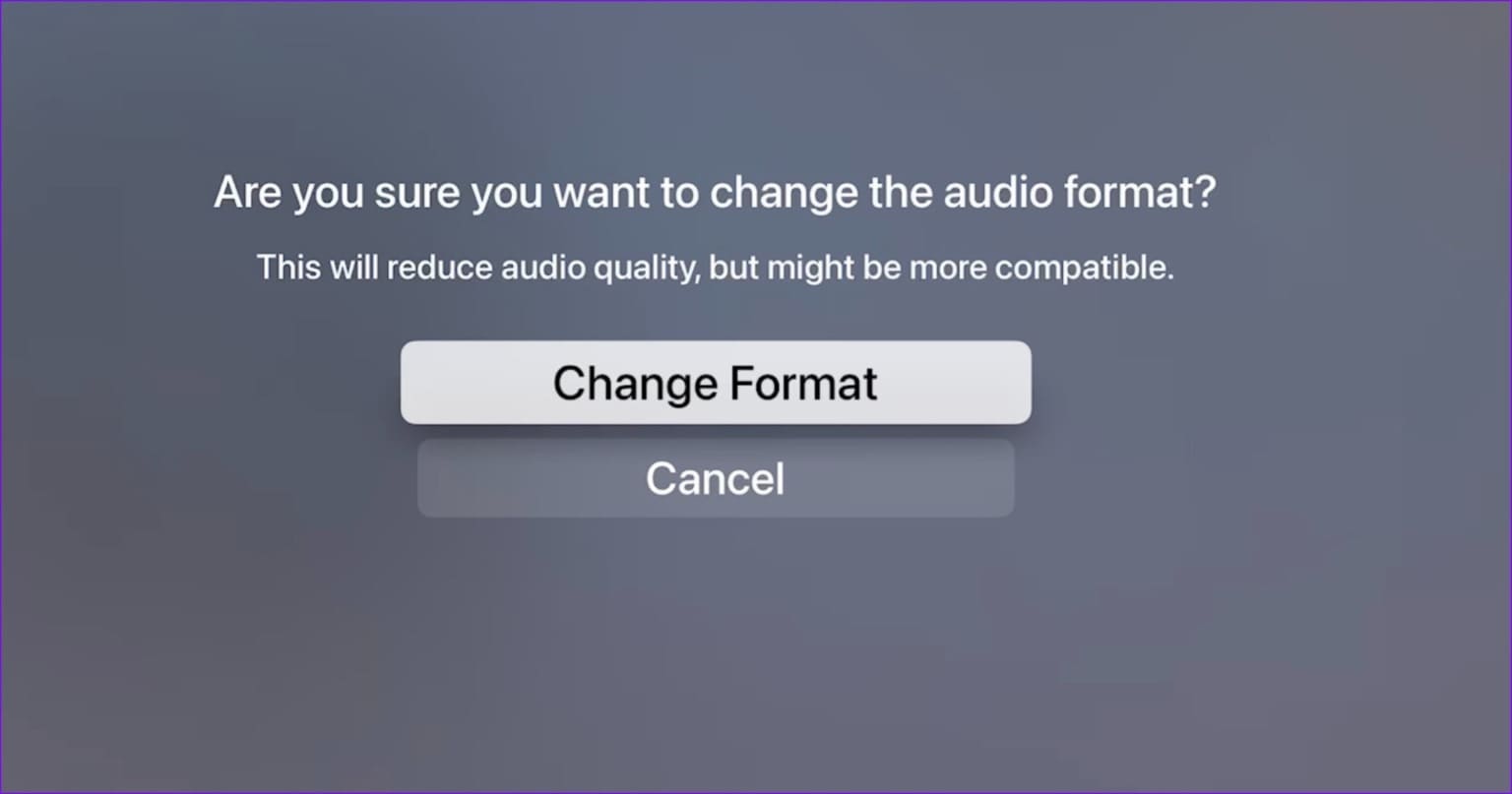 Fix-Apple-TV-No-Sound-Issue-8-1-1536x807-1 أفضل 10 طرق لإصلاح مشكلة عدم وجود صوت لجهاز Apple TV