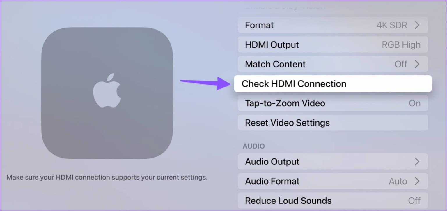 Fix-Apple-TV-No-Sound-Issue-9-1536x726-1 أفضل 10 طرق لإصلاح مشكلة عدم وجود صوت لجهاز Apple TV