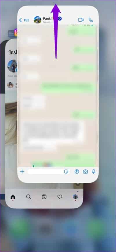 Force-Stop-WhatsApp-on-iPhone-1-474x1024-1 أفضل 7 إصلاحات لعدم ظهور حالة الكتابة في WhatsApp على iPhone و Android