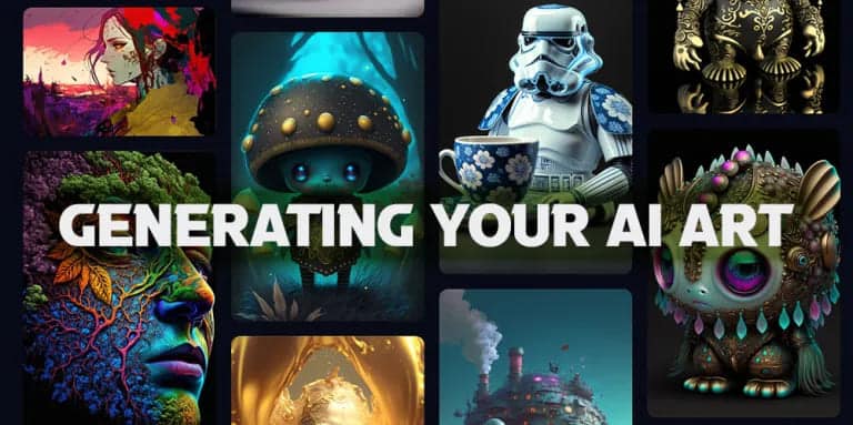 Generating-Your-AI-Art كيف تصنع فن بالذكاء الاصطناعي