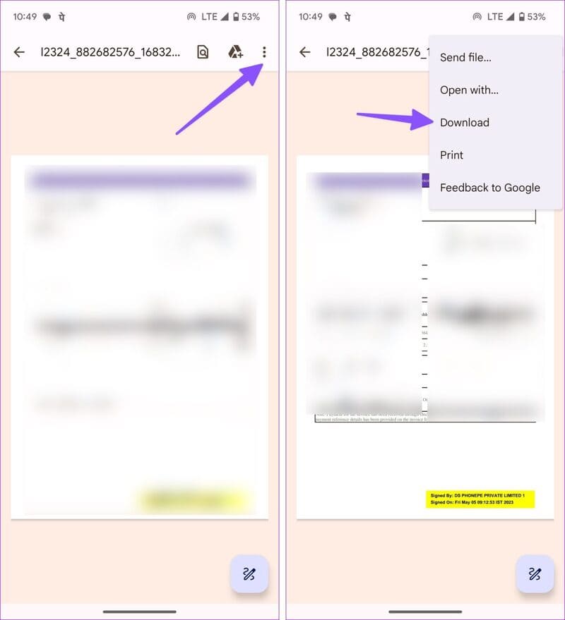 Gmail-app-not-downloading-attachments-11-side-1398x1536-1 أفضل 9 طرق لإصلاح عدم تنزيل المرفقات على تطبيق Gmail