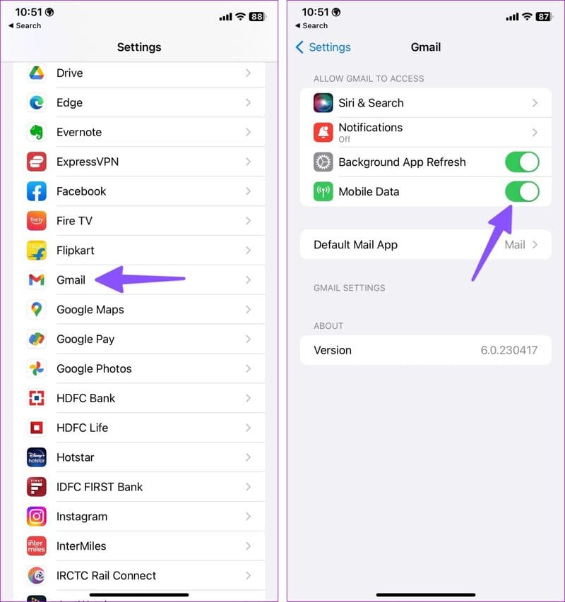 Gmail-app-not-downloading-attachments-2-side-1441x1536-1 أفضل 9 طرق لإصلاح عدم تنزيل المرفقات على تطبيق Gmail