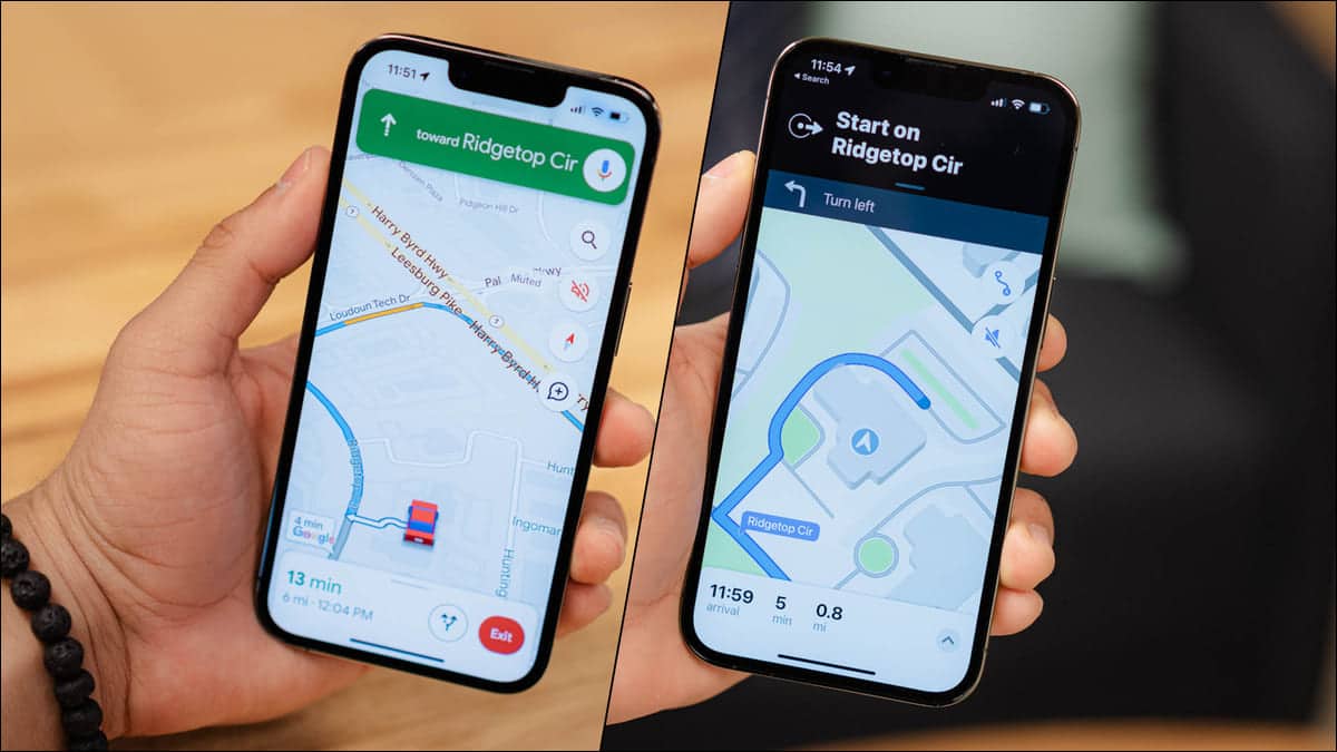 Google Maps مقابل Apple Maps : ما التطبيق الأفضل بالنسبة لك؟ - %categories