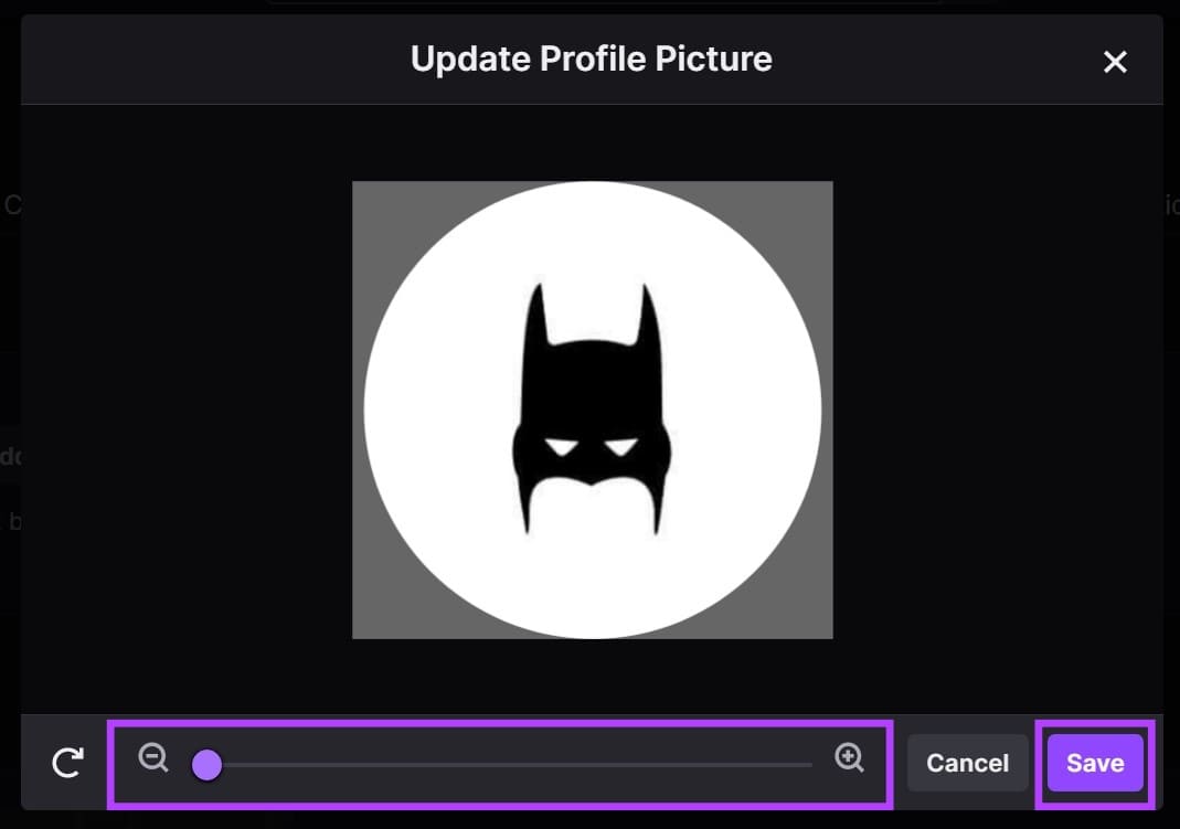 How-to-Add-or-Change-Twitch-Profile-Picture-4 كيفية إضافة أو تغيير صورة ملف تعريف Twitch على الهاتف المحمول وسطح المكتب