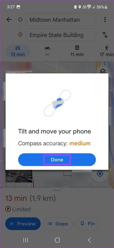 How-to-Calibrate-Google-Maps-on-Android-and-iOS-20 كيفية معايرة Google Maps على Android و iPhone