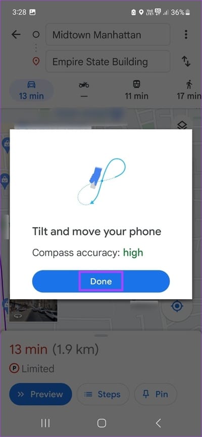 How-to-Calibrate-Google-Maps-on-Android-and-iOS-23 كيفية معايرة Google Maps على Android و iPhone