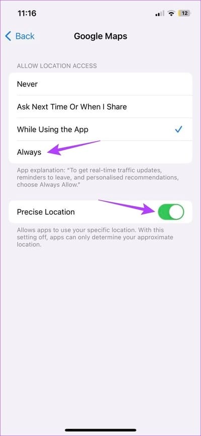 How-to-Calibrate-Google-Maps-on-Android-and-iOS-6 كيفية معايرة Google Maps على Android و iPhone